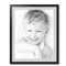 ArtToFrames 26x32" Matted Picture Frame with 22x28" Single Mat Photo Opening Framed in 1.25" Black and 2" Mat (FWM-3926-26x32)